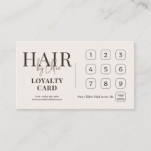 Tarjeta de lealtad QR de espresso matcha Chic Tren