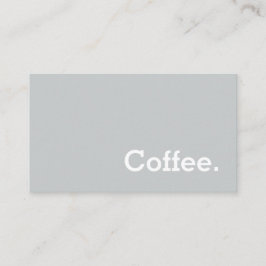Fidelización Tarjeta de perforación de café de fidelidad de Fla