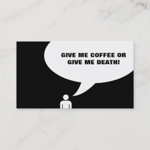Fidelización tarjeta de punch de saltos de café