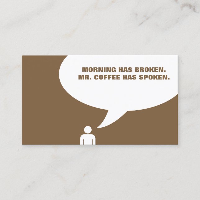 Fidelización tarjeta de punción de café mr (Anverso)