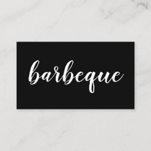 Fidelización Tarjeta de punteo de lealtad BARBEQUE