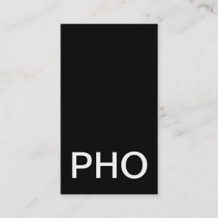 Fidelización tarjeta de punteo de pho