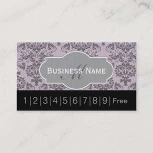 Fidelización Tarjeta de puntería de fidelidad de salón de dam
