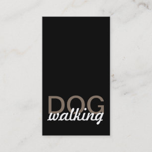 Fidelización tarjeta de punzonaje para caminar de perro
