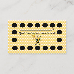Fidelización Tarjeta de recompensas editable Bee Haviour