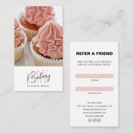 Fidelización Tarjeta de Referencia Comercial con Logotipo de Mo