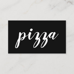 Fidelización tarjeta de sacador de la lealtad de la pizza