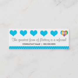 Fidelización Tarjeta de sacador de la remisión