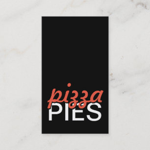 Fidelización tarjeta de sacador de las empanadas de pizza