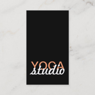 Fidelización tarjeta de sacador del estudio de la yoga