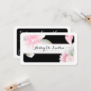 Fidelización tarjeta de sacador floral de la lealtad del