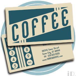 Fidelización tarjeta de sacador retra de la lealtad del café