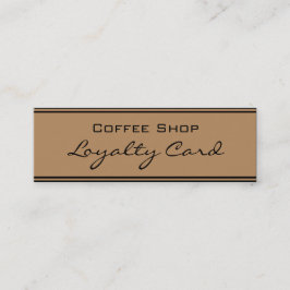 Fidelización Tarjeta de sacador simple del negro del oro de la