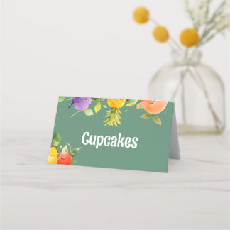 Fidelización Tarjeta de tienda de comida de cumpleaños de fruta