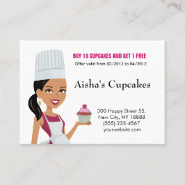 Fidelización Tarjeta de visitas de las magdalenas con la