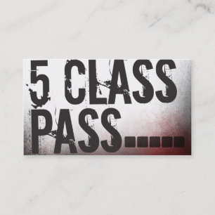 Fidelización Tarjeta del paso de la clase de la tarjeta de