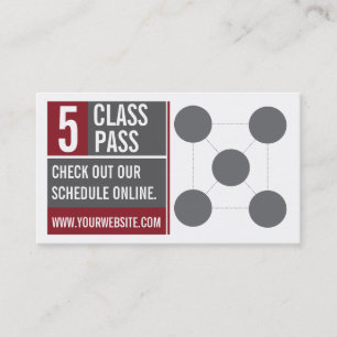 Fidelización Tarjeta del paso de la clase de la tarjeta de