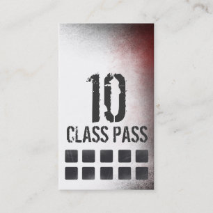 Fidelización Tarjeta del paso de la clase de la tarjeta de