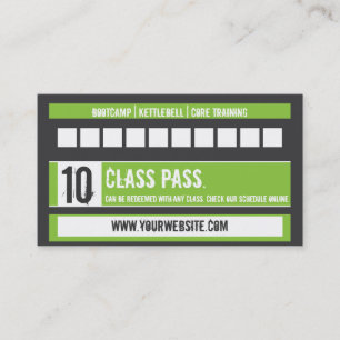 Fidelización Tarjeta del paso de la clase de la tarjeta de