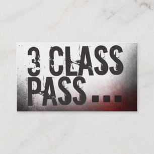 Fidelización Tarjeta del paso de la clase de la tarjeta de