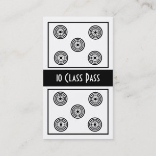 Fidelización Tarjeta del paso de la clase de la tarjeta de