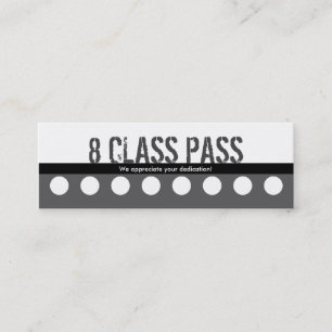 Fidelización Tarjeta del paso de la clase de la tarjeta de