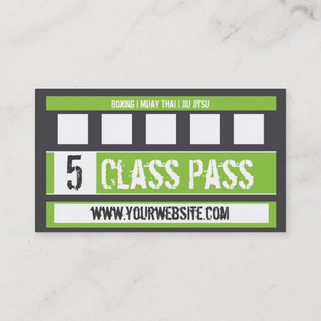 Fidelización Tarjeta mezclada del paso de la clase de la (Reverso)