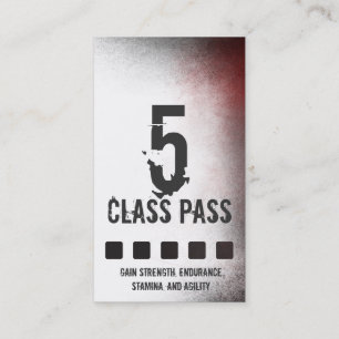 Fidelización Tarjeta mezclada del paso de la clase de la