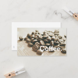 Fidelización Tarjeta perforada simple monocromática de la