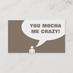 Fidelización te burlas de mi loca tarjeta de pinche de café
