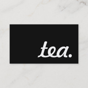 Fidelización té. tarjeta de sacador de la lealtad
