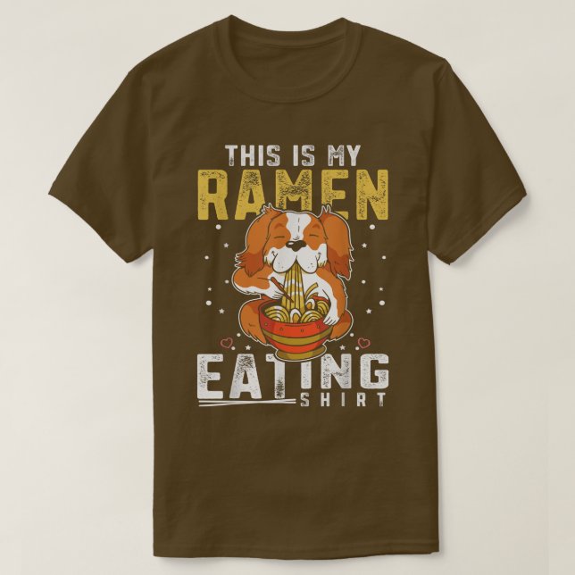 Fideos de Ramen - Esta es mi camiseta que come Ram (Diseño del anverso)