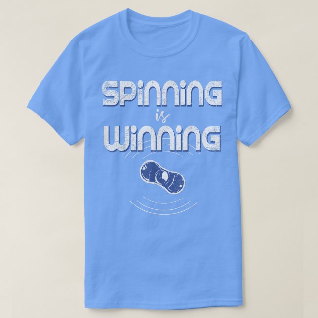 Fidgety ADHD Stress Relief Camisetas - Spinning is (Diseño del anverso)