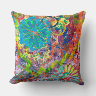Fiebre de primavera 2 20 x 20 Cojín decorativo de