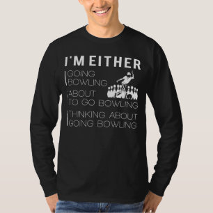 Fiebre del boliche: Camiseta divertida para los en