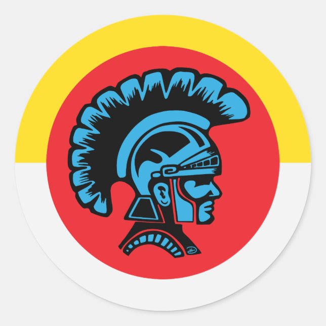 Fiebre espartana - Pegatinas (Anverso)