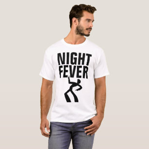 Fiebre NOCHE Disco Danza Camisetas Vintage