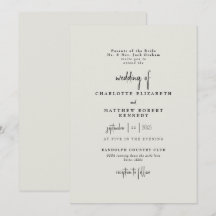 Fiel para Siempre Tarjeta de Boda III en Crema