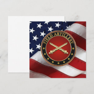 Field Artillery Branch Insignia Edición Especial