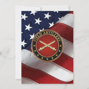 Field Artillery Branch Insignia Edición Especial