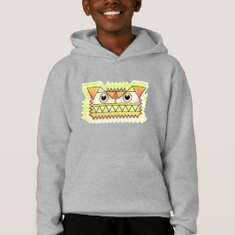 Fierce, Angry Dog Kids Hoodie