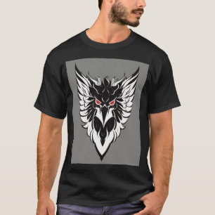 Fierce camiseta de búho tribal"