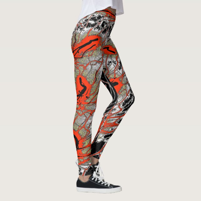 Fiery Energy Leggings (Derecha)