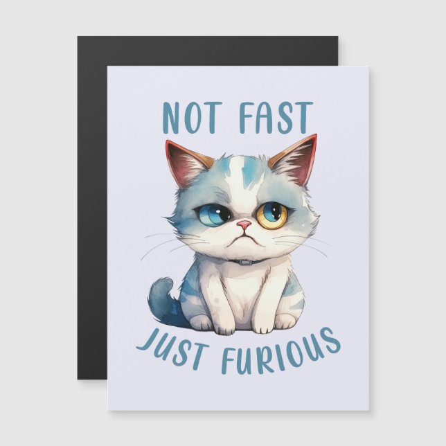 Fiery Feline Spirit - Diseño de gato enfurecido (Anverso/Reverso)