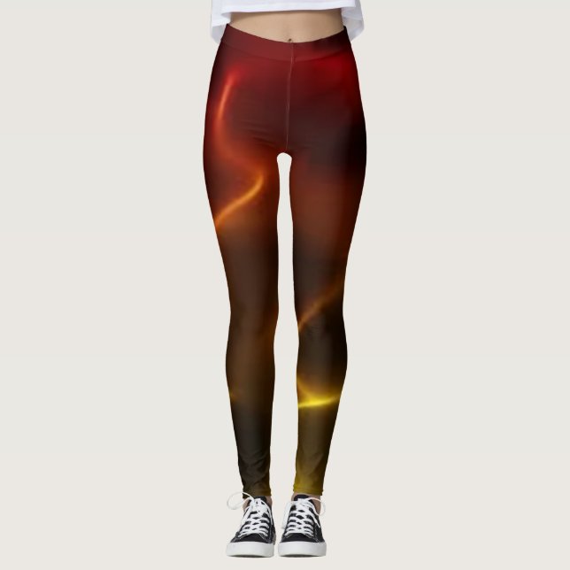 Fiery Flames Leggings (Anverso)