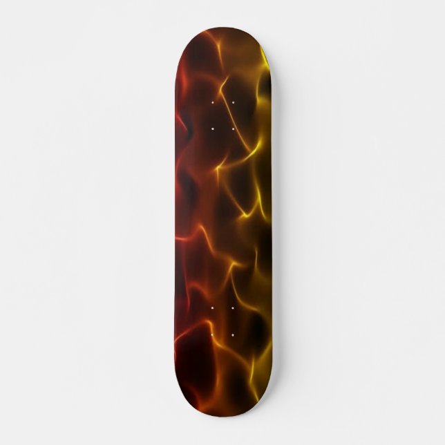 Fiery Flames Skateboard (Anverso )