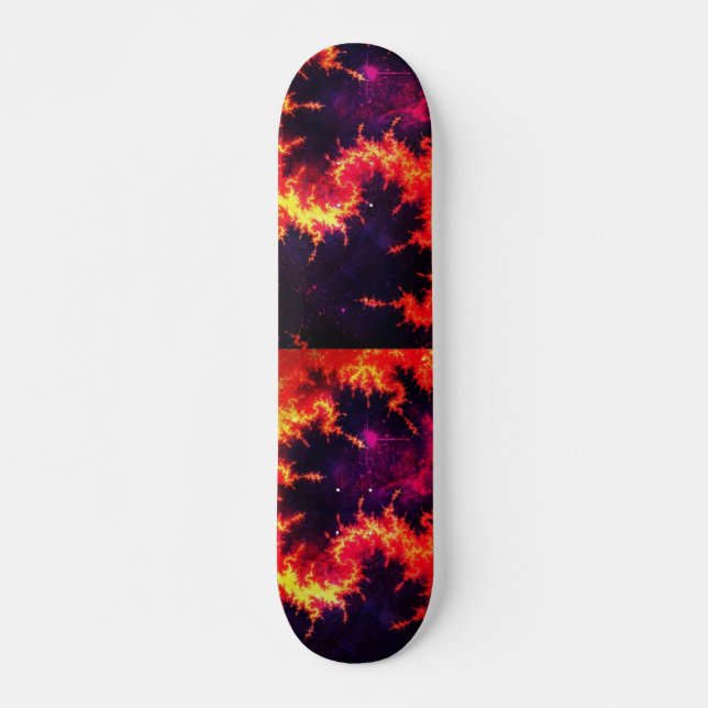 Fiery Skateboard (Anverso )