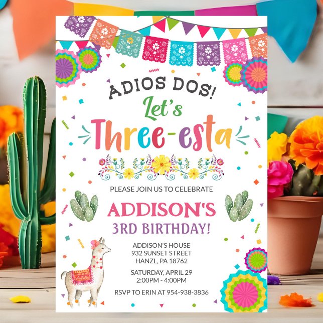 Fiesta 3 Invitación de cumpleaños (Subido por el creador)