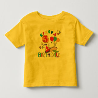 Fiesta 3er cumpleaños camisetas y regalos