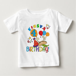 Fiesta 4ª camisetas de cumpleaños y regalos